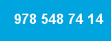978 548 74 14 978 548 74 14